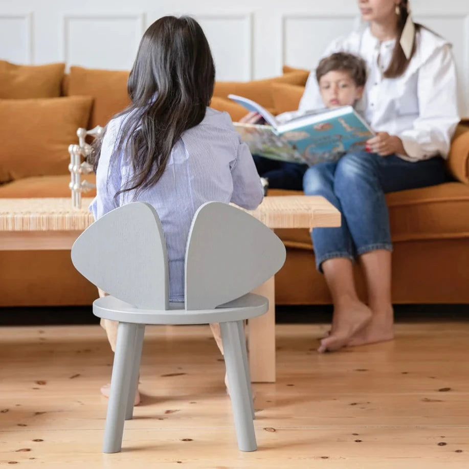 girl on chair