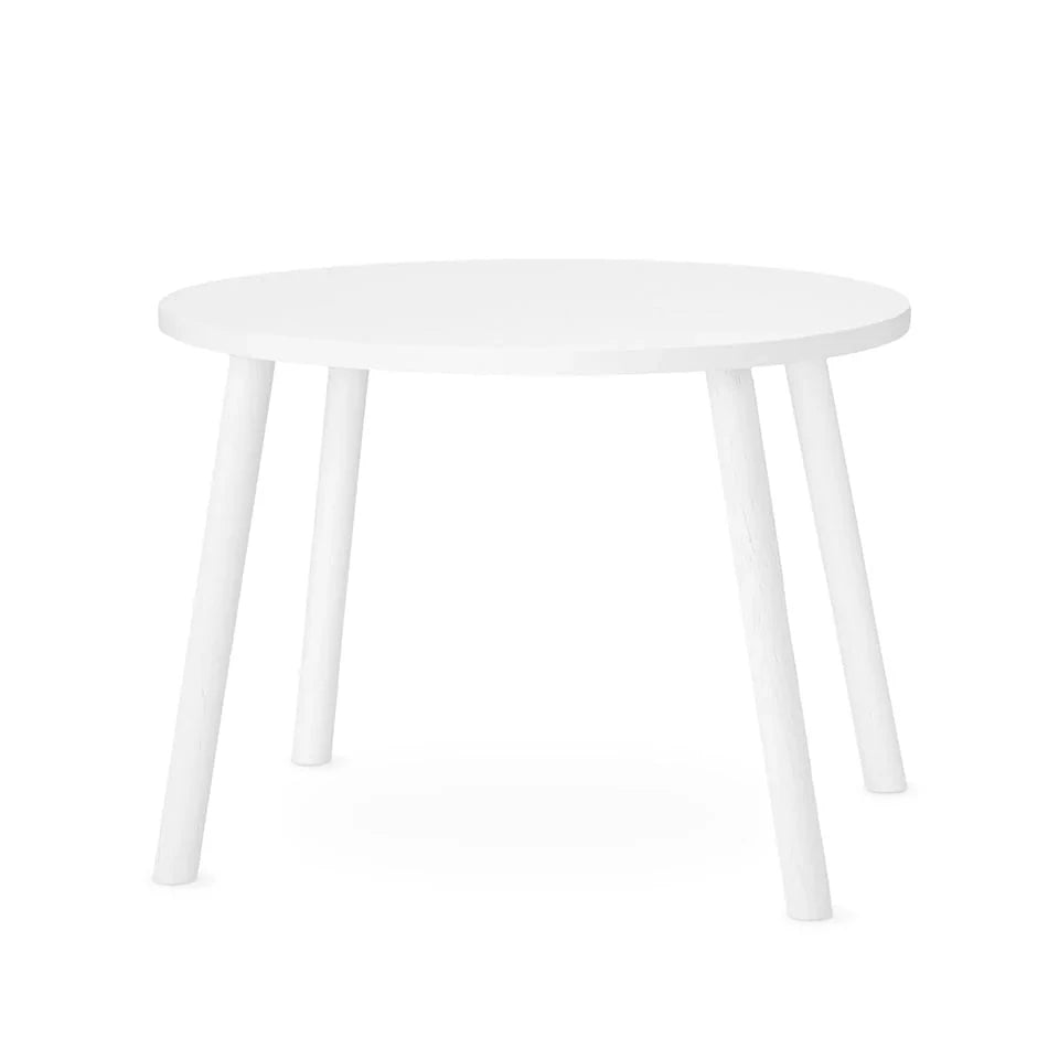 white table