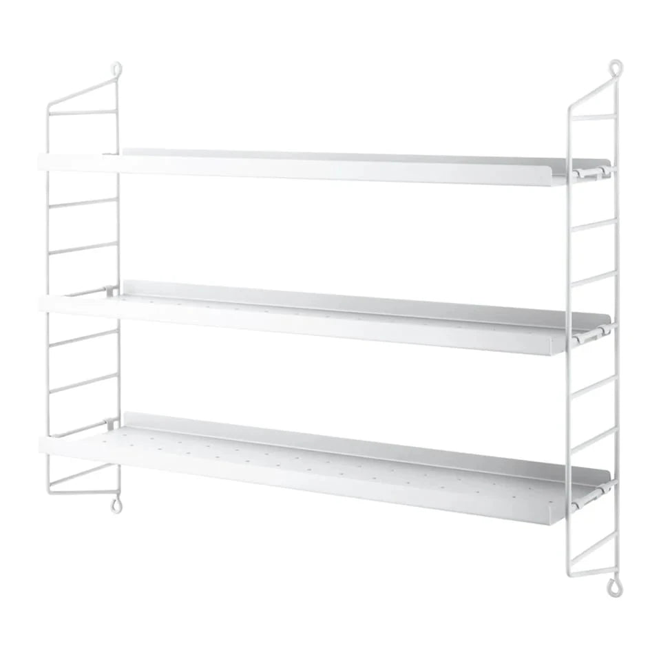 shelves set white