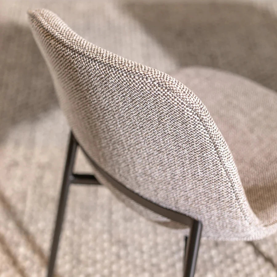 taupe chair detail