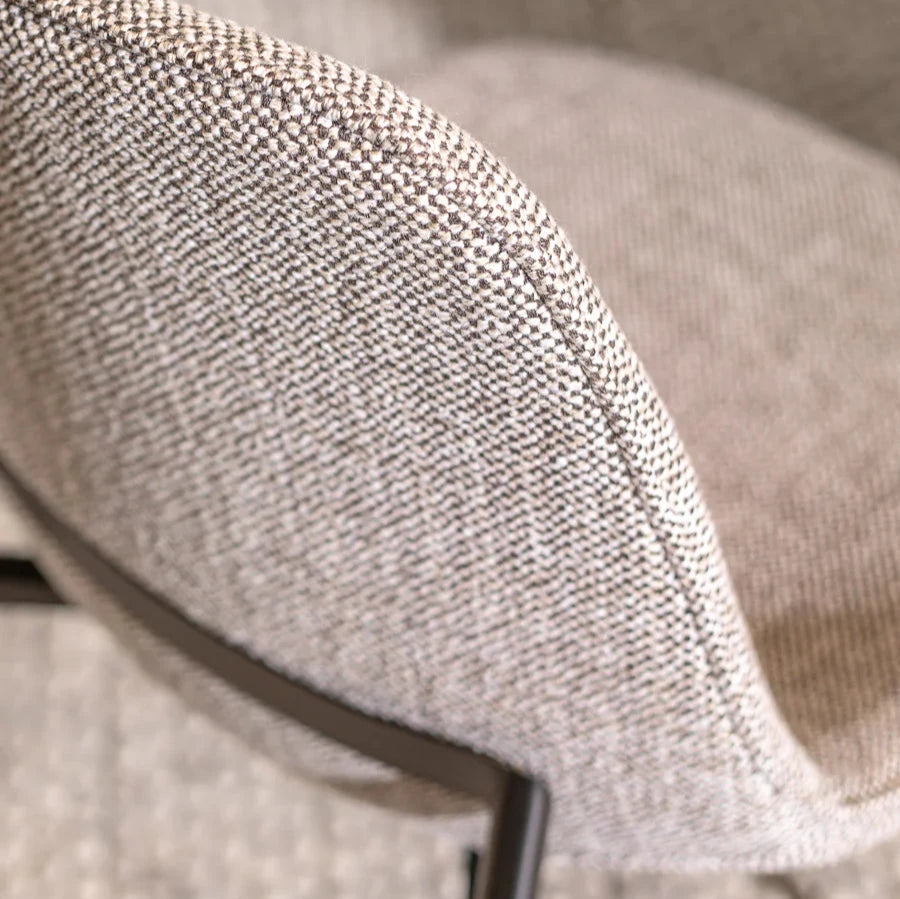 taupe chair detail