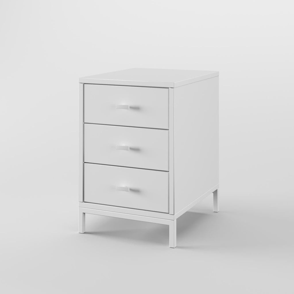 white drawer