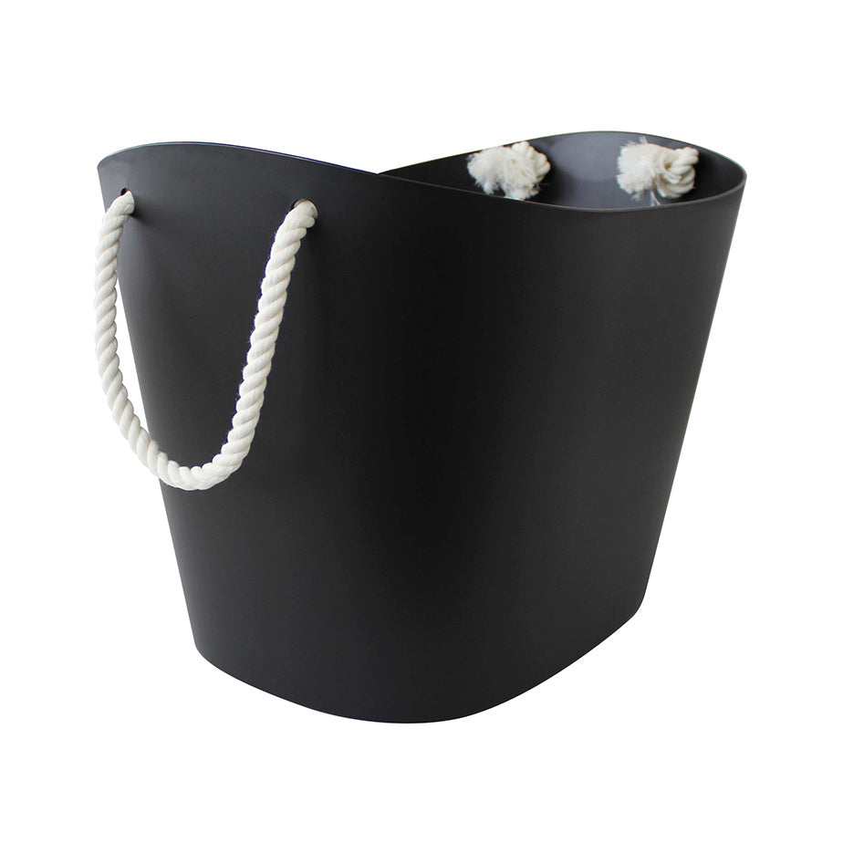 plastic basket black