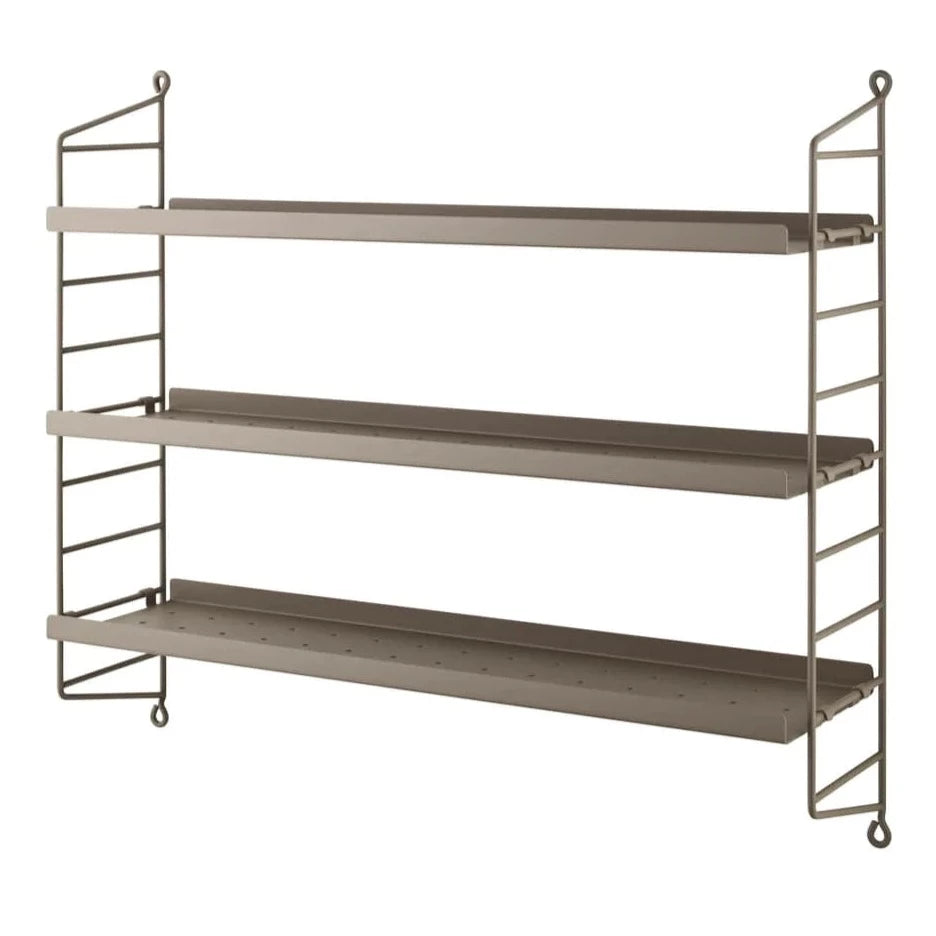 taupe shelves- sale